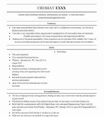 cashier/sales associate resume example