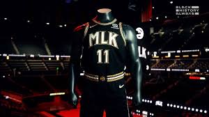 The new hawks uniform system features aero swift and dri fit materials for ultimate comfort and performance. Behind The Atlanta Hawks Tribute To Mlk Through Their New Uniforms
