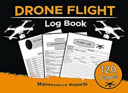 flight maintenance log book for drone