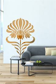 Wall Decals Symmetrical Lotus Flower
