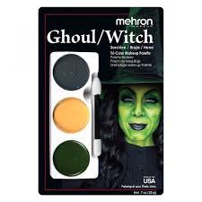 tri color makeup palette ghoul witch