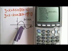 Sine Function On A Ti 84 Calculator