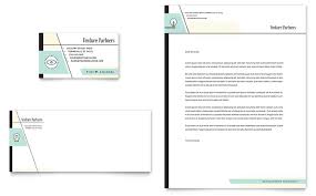 business card letterhead template design