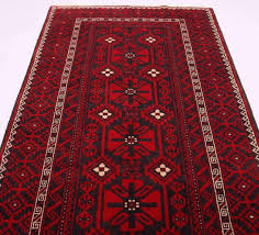 5m handmade balouchi tribal persian rug