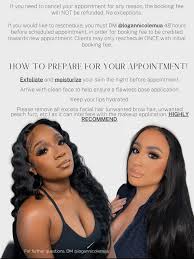 schedule appointment with logan nicole mua