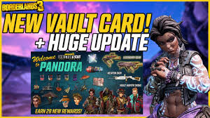 Borderlands 2 was officially announced on august 3rd, 2011. Borderlands 3 Director S Cut Vault Card 2 Offers 28 Unique Rewards Player One