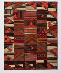 kilim patchwork carpet 261x204 cm