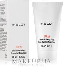 inglot under makeup base spf20 Основа