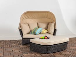 Onika 61 Wicker Outdoor Patio Daybed