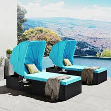 Reclining Pool Chaise Lounge Chair