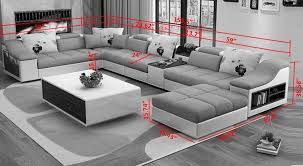 Fabric Sectional Sofas Sofa Set