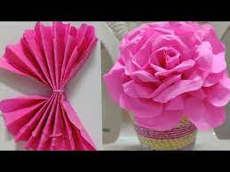 easy tissue paper flowers diy welcome