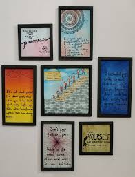 Diy Wall Art With Motivational Quotes