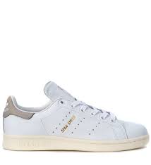 Adidas Originals Stan Smith White And Dove Grey Leather Sneaker