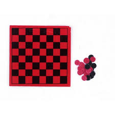 Dolls House Checkers Draughts Set