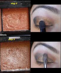 copper eye makeup tutorial