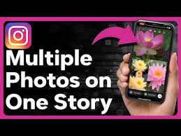 add multiple photos to insram story
