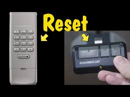 reset remote or keypad access pin