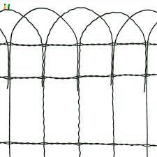 china pvc coated fence garden border
