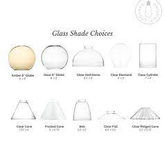 frosted glass lamp shades