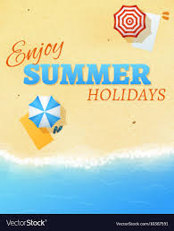 Summer Beach Party Banner Flyer Background