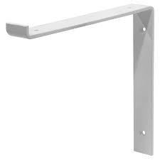 White Steel Shelf Bracket 69116