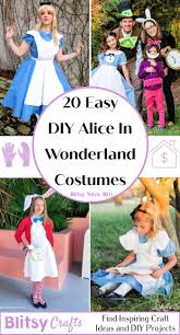 diy alice in wonderland costume ideas