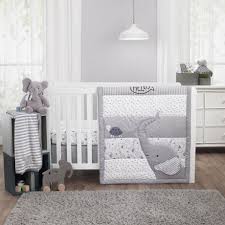 3pc Elephant Crib Set