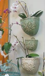 Ceramic Wall Planters Garden Pottery