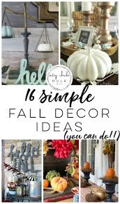 simple fall decor ideas inspiration
