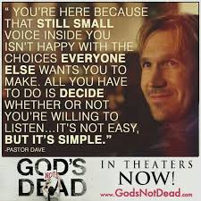 A prayer heard is a prayer answered. Pin By Jen Garett On Movie Quotes Inspirational Quotes Gods Not Dead Life Quotes