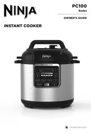 The ninja foodi is used just like most air fryers and pressure cookers but combined in one. Ninja Pc101 User Manual Manualzz