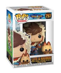 The series is produced by david production, directed by mitsuru hongo and written by natsuko takahashi. Funko Pop Anime Monster Hunter Stories Lute Navirou Toys R Us Canada