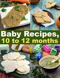 recipes for 10 to 12 months es