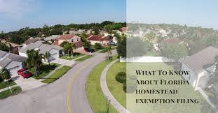 florida homestead exemption filing