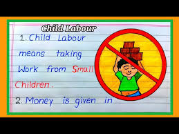 10 lines on child labour in english