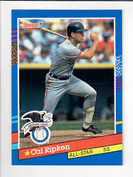 We have the stars and rookies from t206's to the present, and a large selection of commons thru 1980 to help with your collecting needs. 1991 Donruss All Star 52 Cal Ripken Baseball Card 161388 8 Terry S Card World And Comics