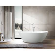Many of the offers appearing on this site. Vanity Art Calais 55 In Acrylic Flatbottom Center Bathtub In White Va6834 S The Home Depot In 2021 Free Standing Bath Tub Free Standing Tub Acrylic Bathtub