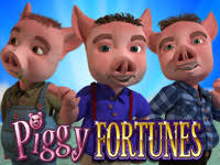 Slot Machine Online Piggy Fortunes mette in scena la favoletta dei &quot;Tre Porcellini&quot; - ovvero i simpatici fratellini ... - piggy-fortuneslot