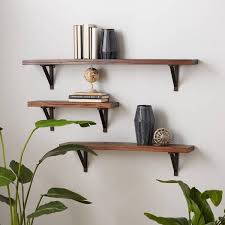 Wood Wall Shelf Set Of 3