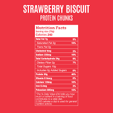 strawberry biscuit chunks own snacks