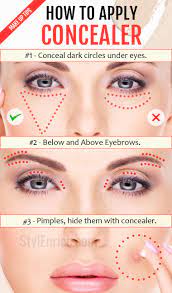 how to apply concealer important make