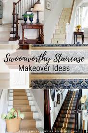 But after seeing these decorating ideas we've collected here, you will find the staircase is one more opportunity to. Follow The Yellow Brick Home Swoonworthy Staircase Makeover Ideas Painted Staircases And Painted Runners