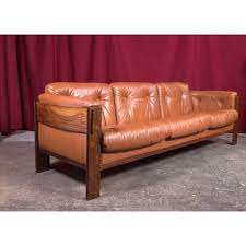 Vintage Danish Sofa Leather Sofa
