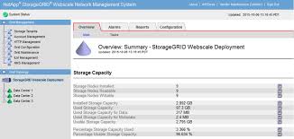 the storagegrid webscale system