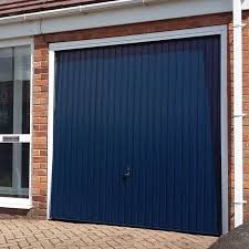 garage door steel blue