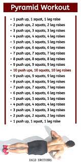 10 minute bodyweight pyramid workout
