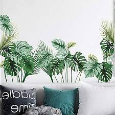 Tropical Wall Decals Palm Leaf Wall