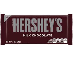 hershey milk chocolate nutrition facts