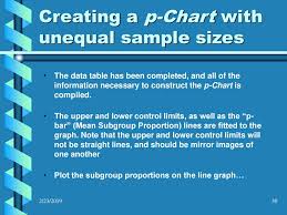 P Charts Attribute Based Control Charts Ppt Download